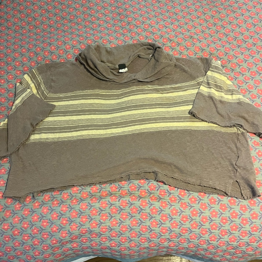 We The Free Light Brown Top